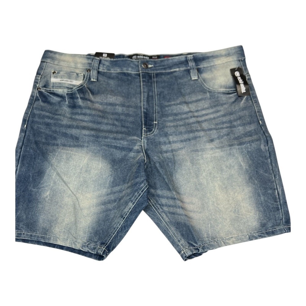 Ecko Unltd Denim Shorts 46 Baggy Y2K Distressed Blue Mens